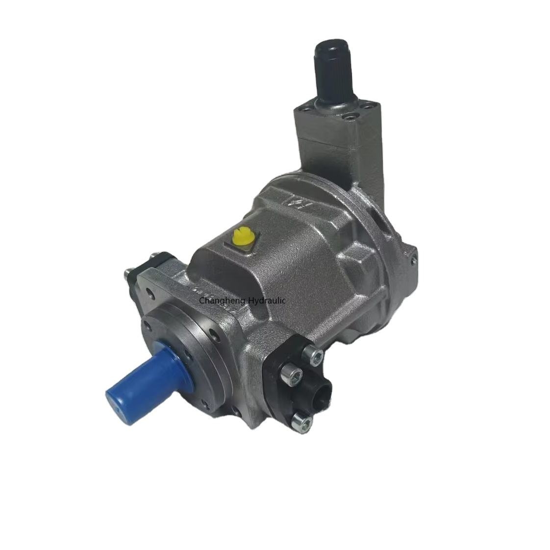 What is the development space for hydraulic high-pressure piston pumps?