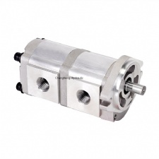 Hydromax type hydraulic double gear pump HGP-33A-F1111R-X-2B