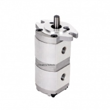 Hydromax type hydraulic double gear pump HGP-11A-F22R-X-2B
